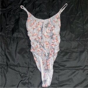Floral Print Bodysuit